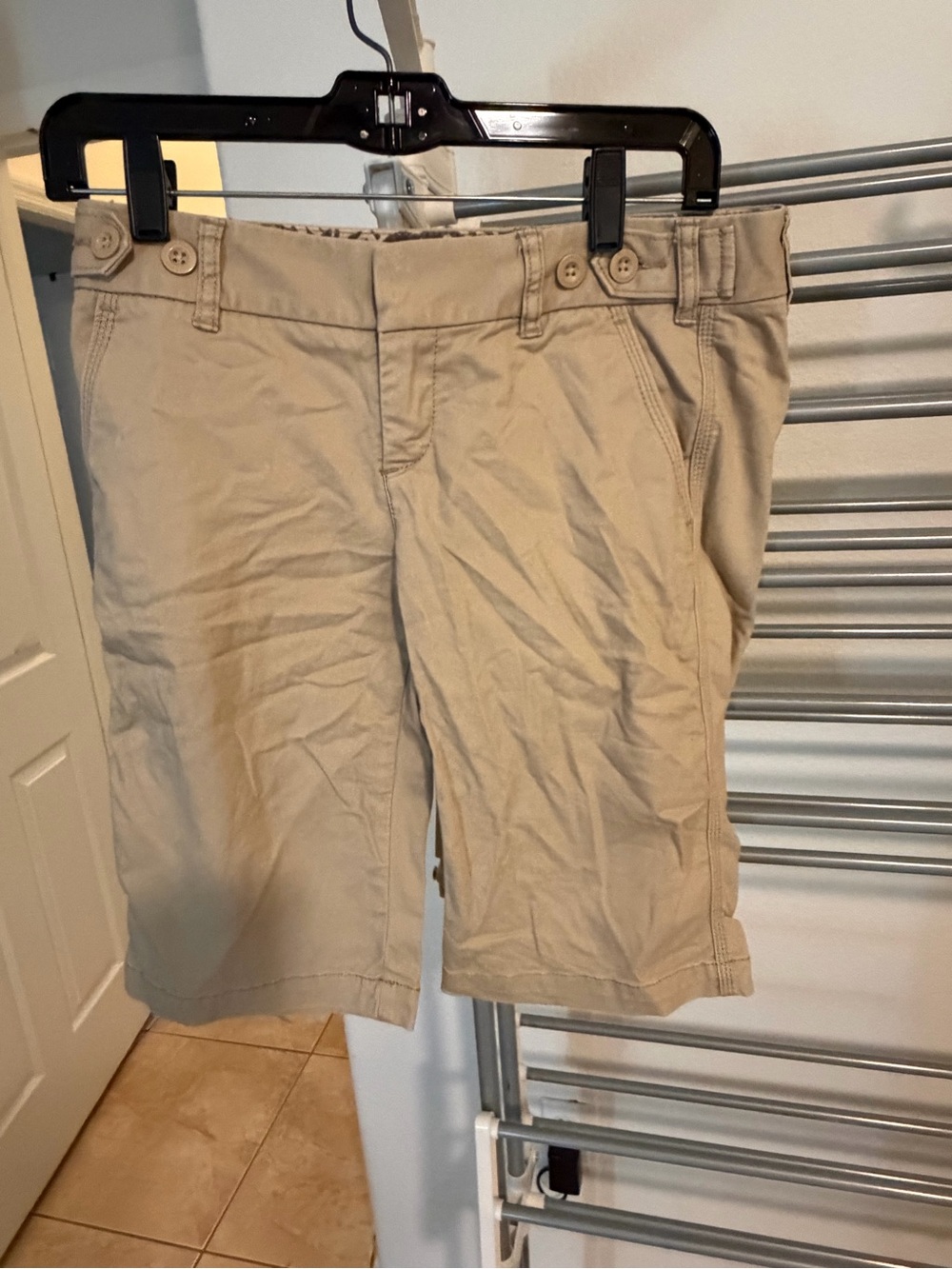 Express Women's Khaki Bermuda Shorts